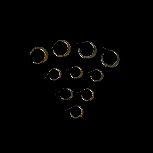 Clarice Classic Hoop Earrings