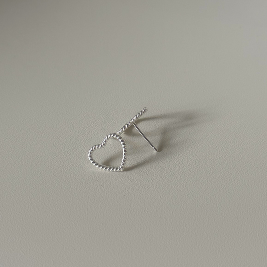 Delilah Heart Earrings