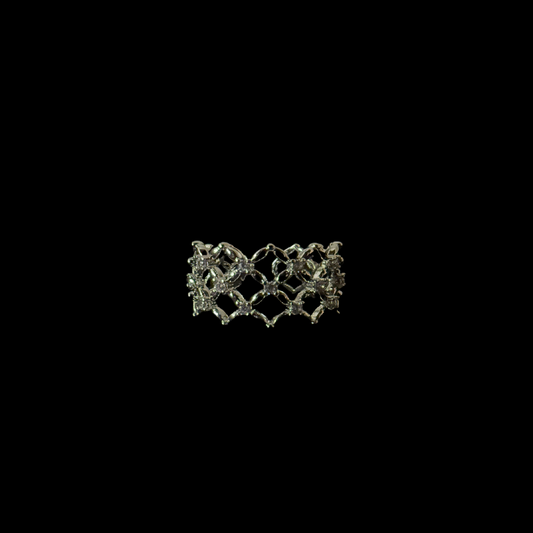 Dahlia Lattice Ring