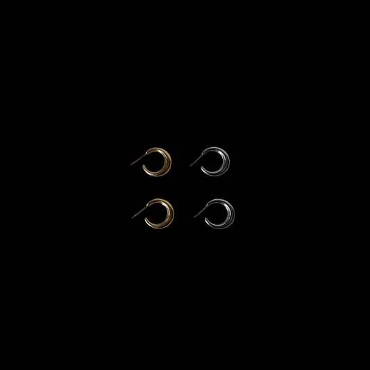 Clarice Classic Hoop Earrings