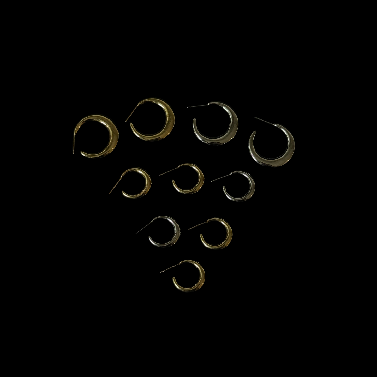 Clarice Classic Hoop Earrings