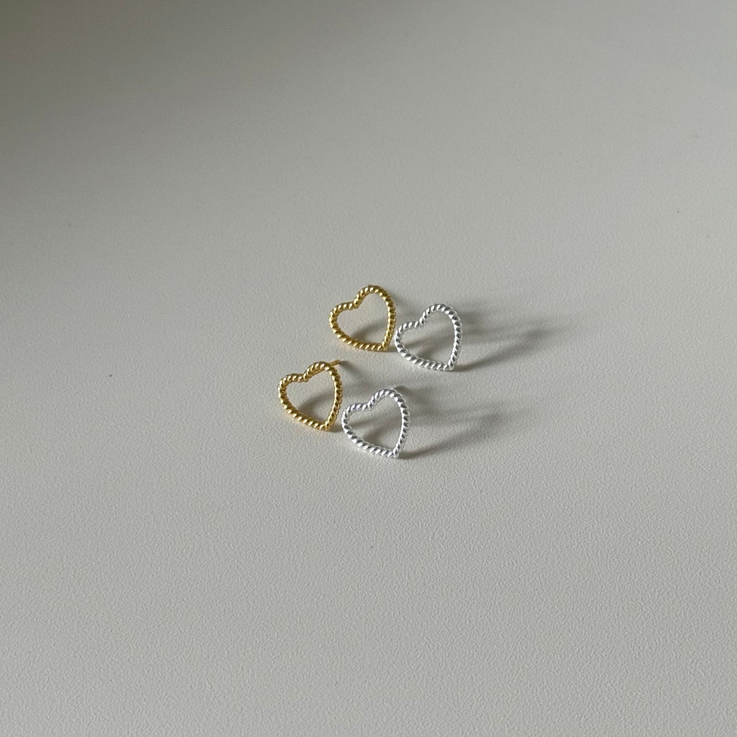Delilah Heart Earrings